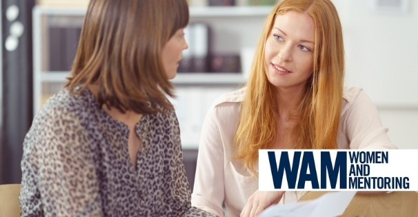 Women and Mentoring image and Logo